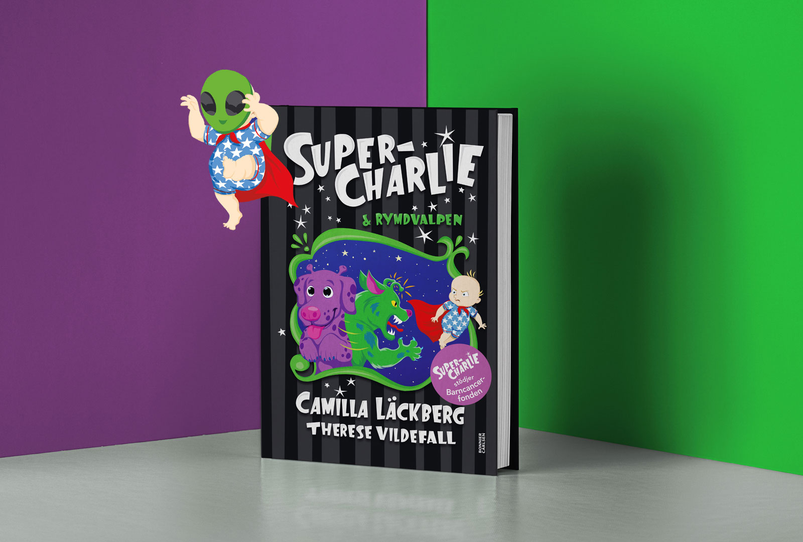 Super-Charlies familj adopterar en vovve