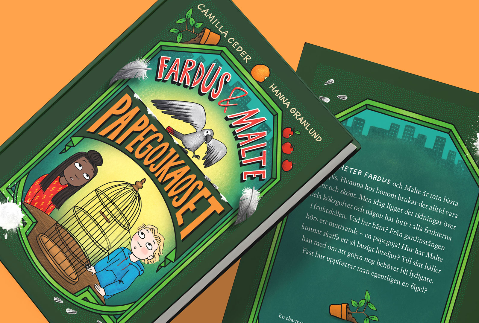 Göteborgs tredjeklassare får bokgåva – Papegojkaoset