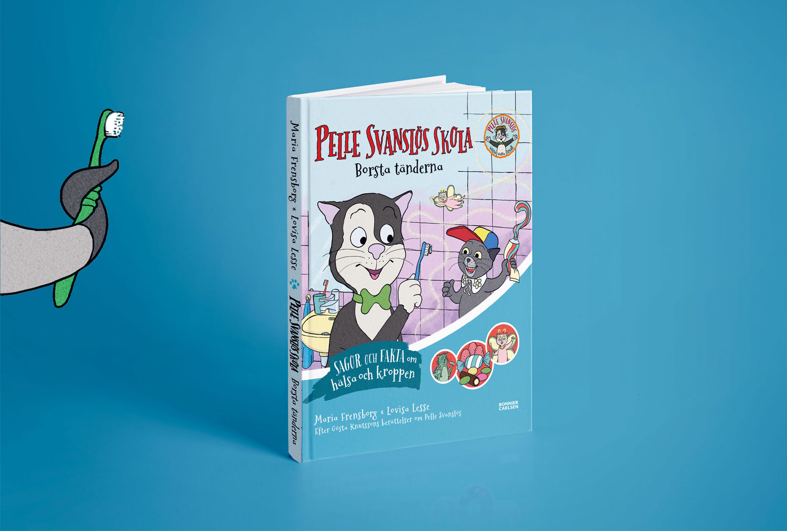 Pelle Svanslös skola gör tandborstningen roligare