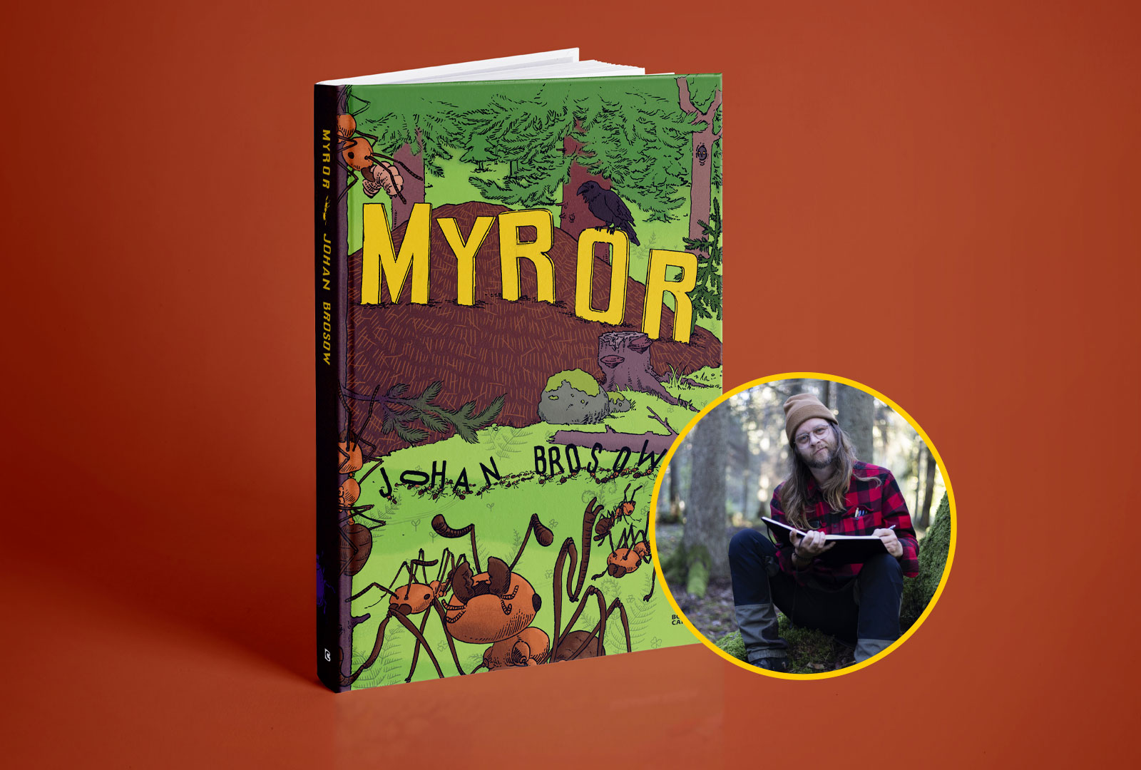 Johan Brosow fångar världen ur myrperspektiv