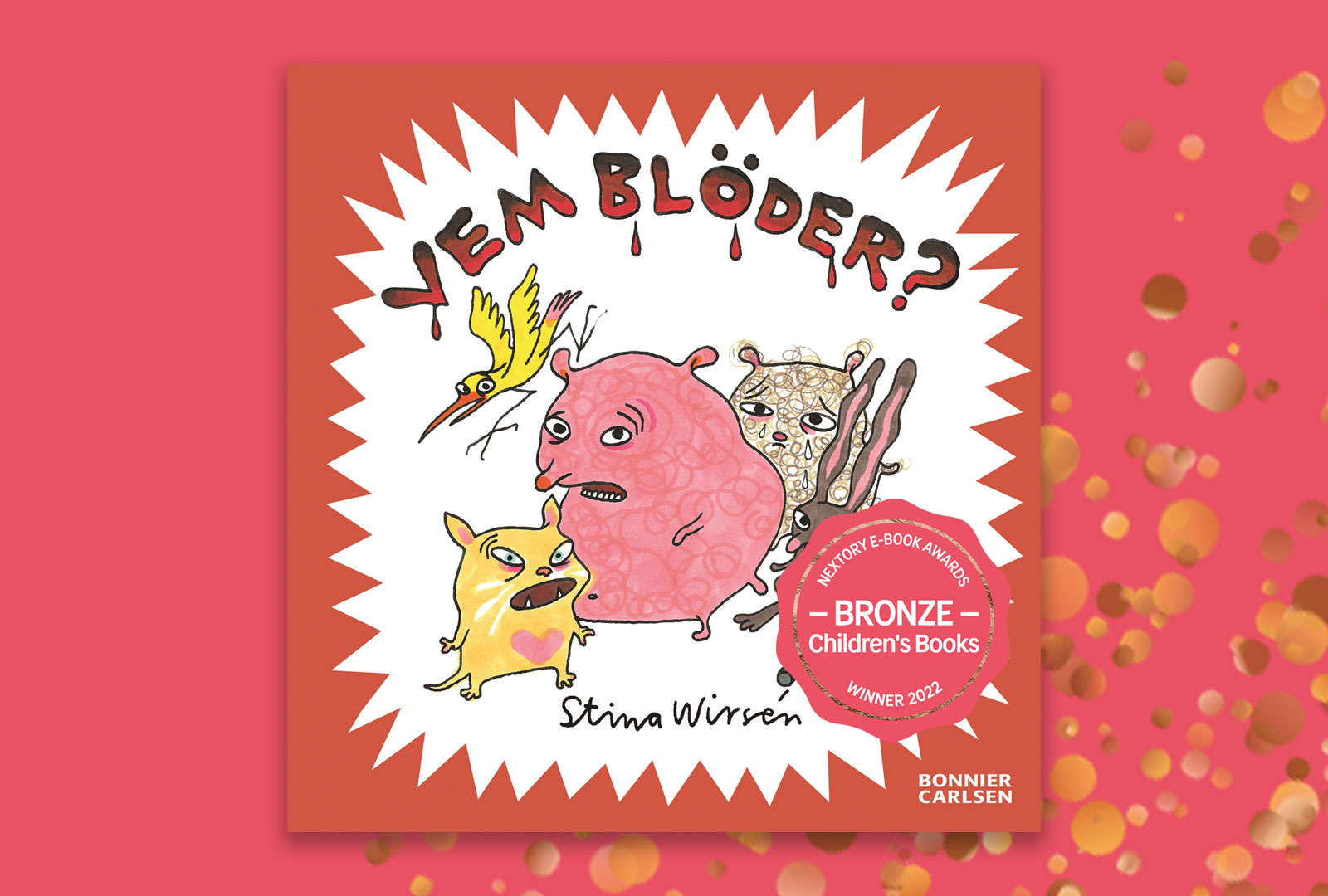 Stina Wirsén prisas i Nextory E-book Awards 2022