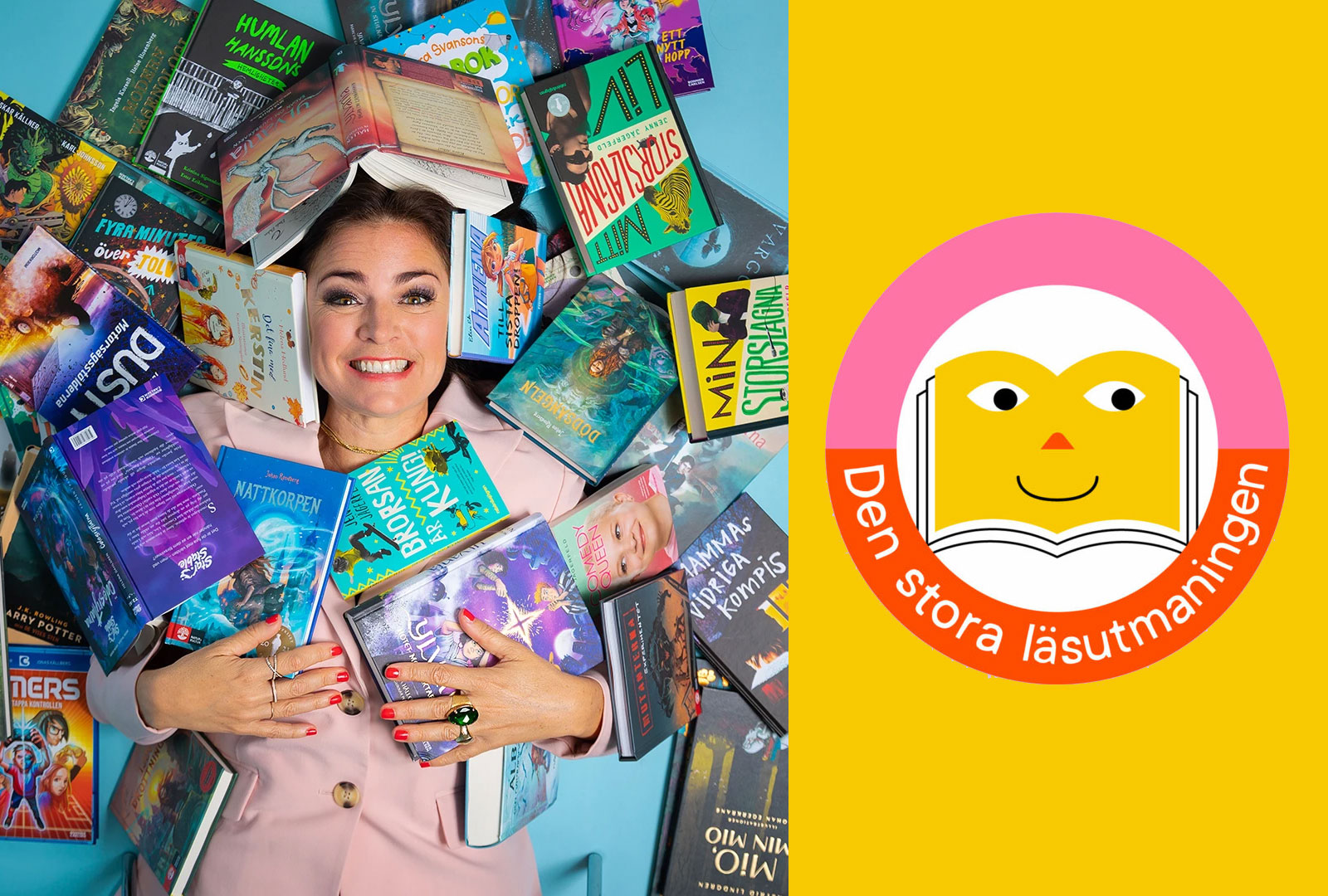 Ylva Hällen leder årets upplaga av Den stora läsutmaningen