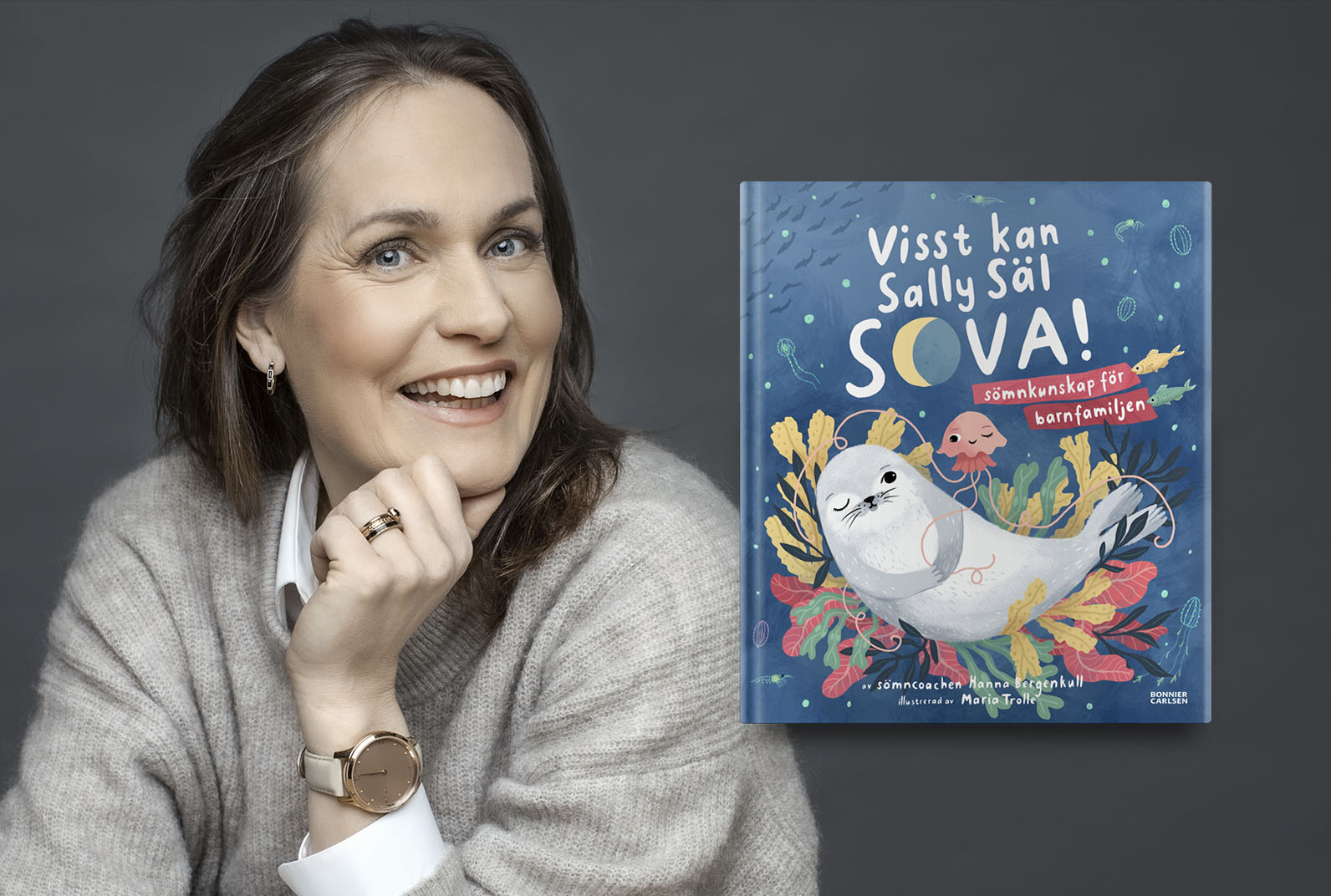 Hanna Bergenkulls bok hjälper barnfamiljer att sova