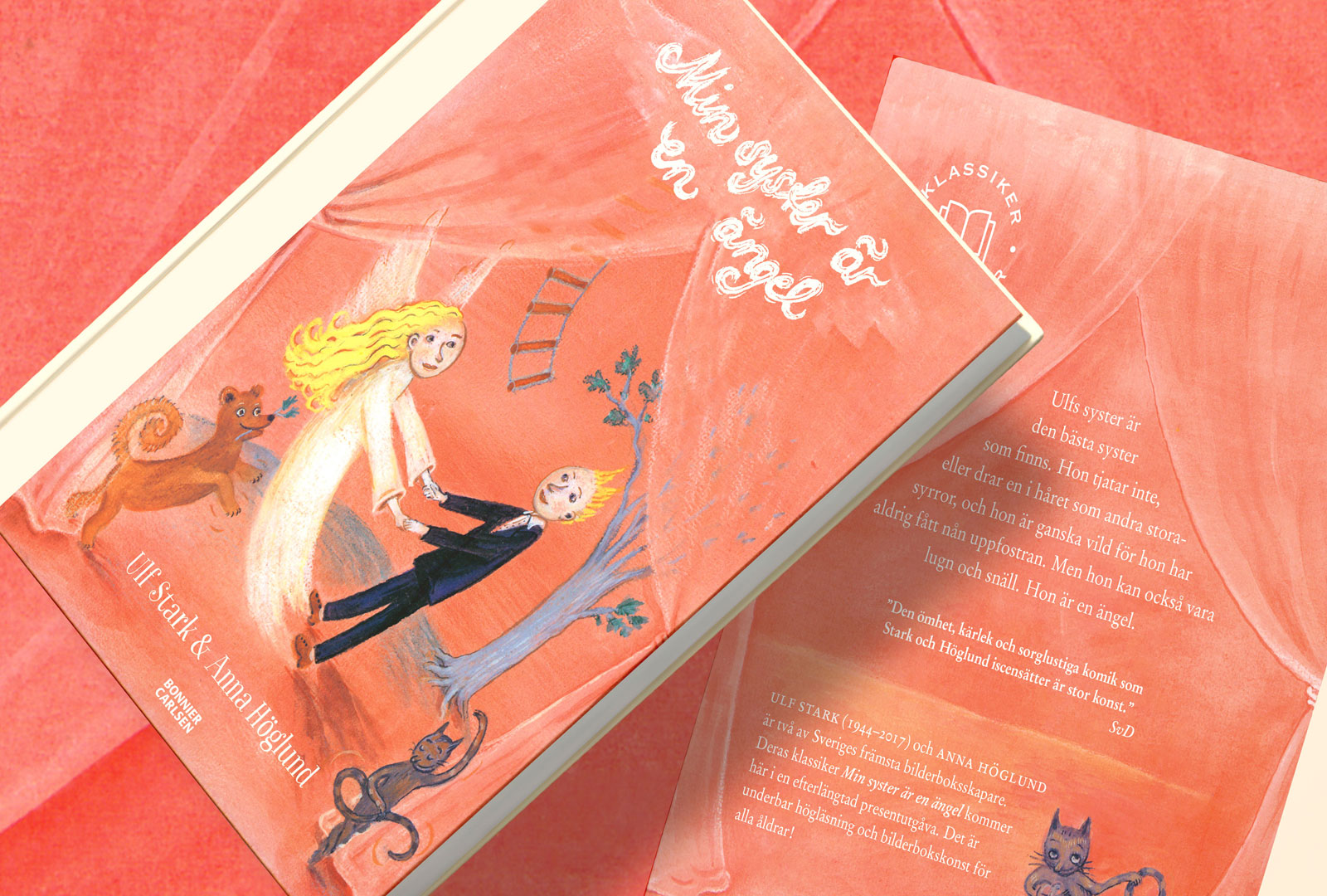 Ny fin presentutgåva av prisade Min syster är en ängel