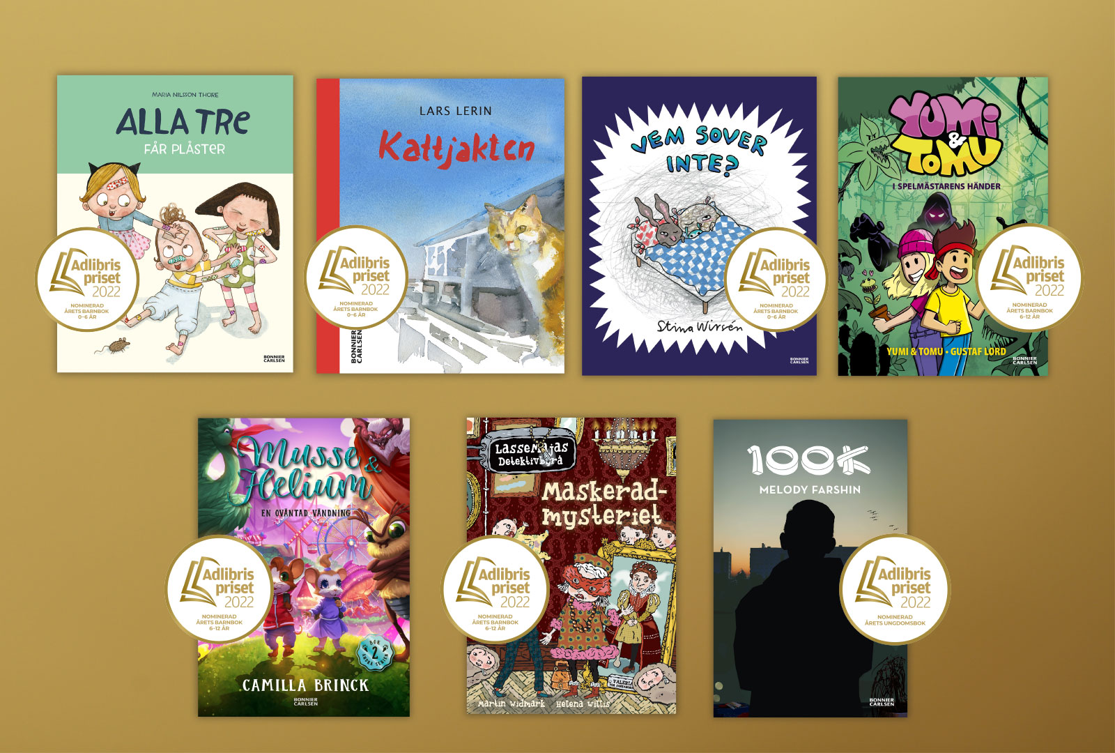 Adlibrispriset 2022 – de kan bli årets böcker