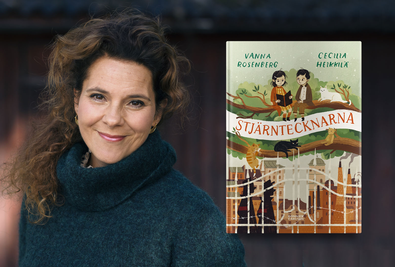 Vanna Rosenberg skriver barnbok om fantasins kraft i mörka tider