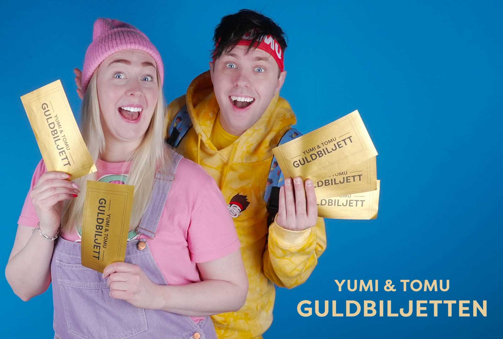 Fem barn får chansen att besöka Yumi och Tomu i Pandaihuset