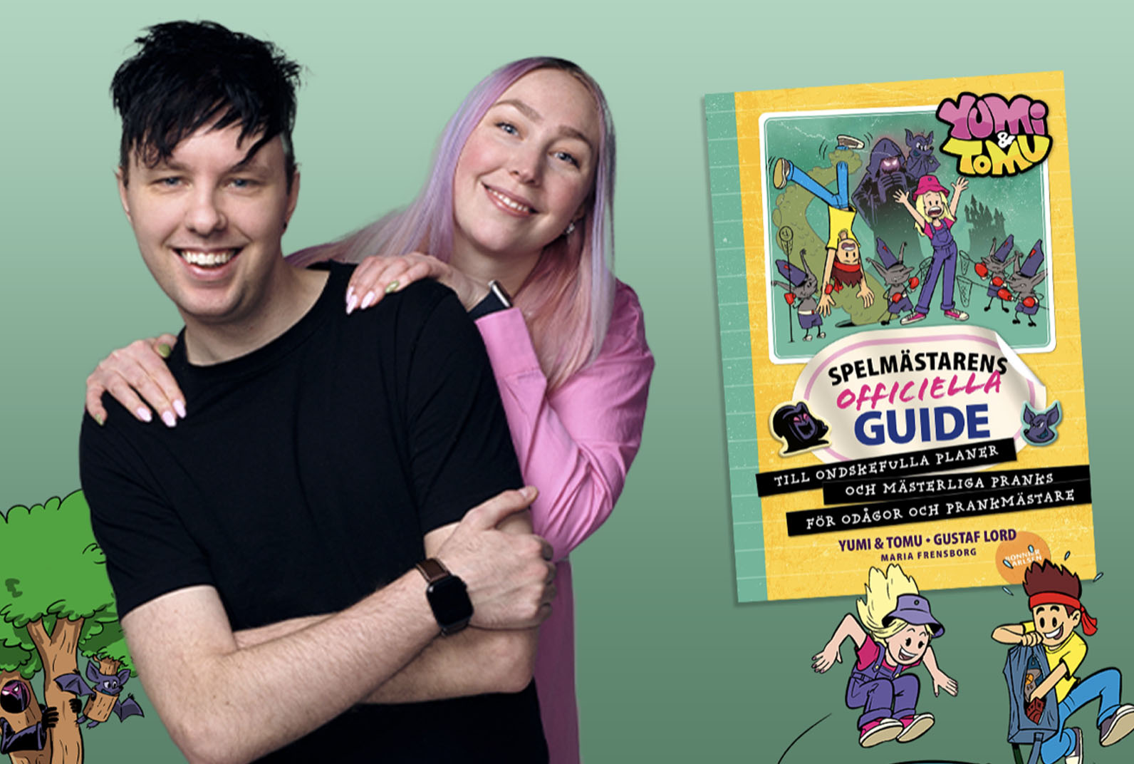 Luriga pranks och ondskefulla planer – nu får Spelmästaren en egen bok
