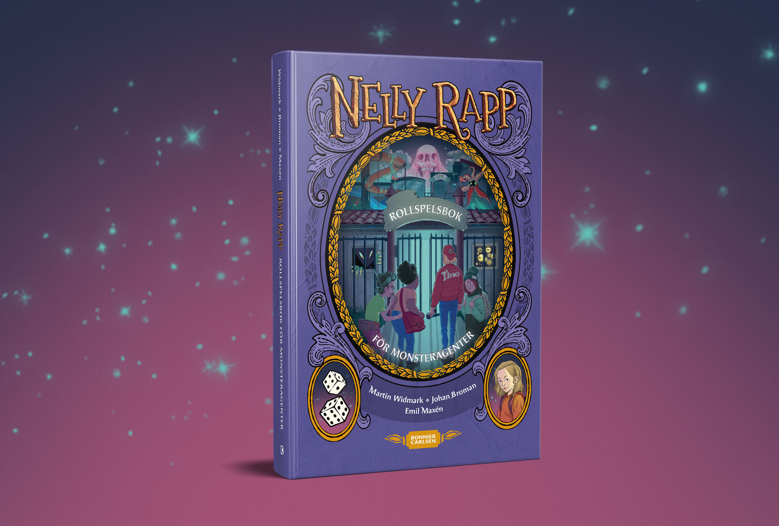 Nelly Rapps rollspelsbok för monsteragenter Årets Rollspel 2023