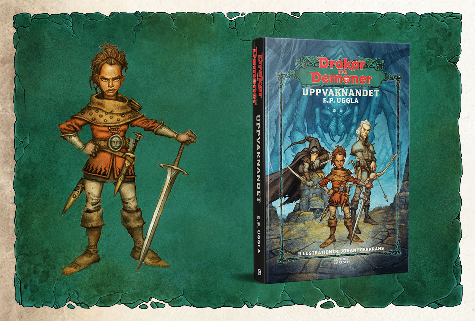 Drakar och Demoner – från rollspelsuniversum till bokserie