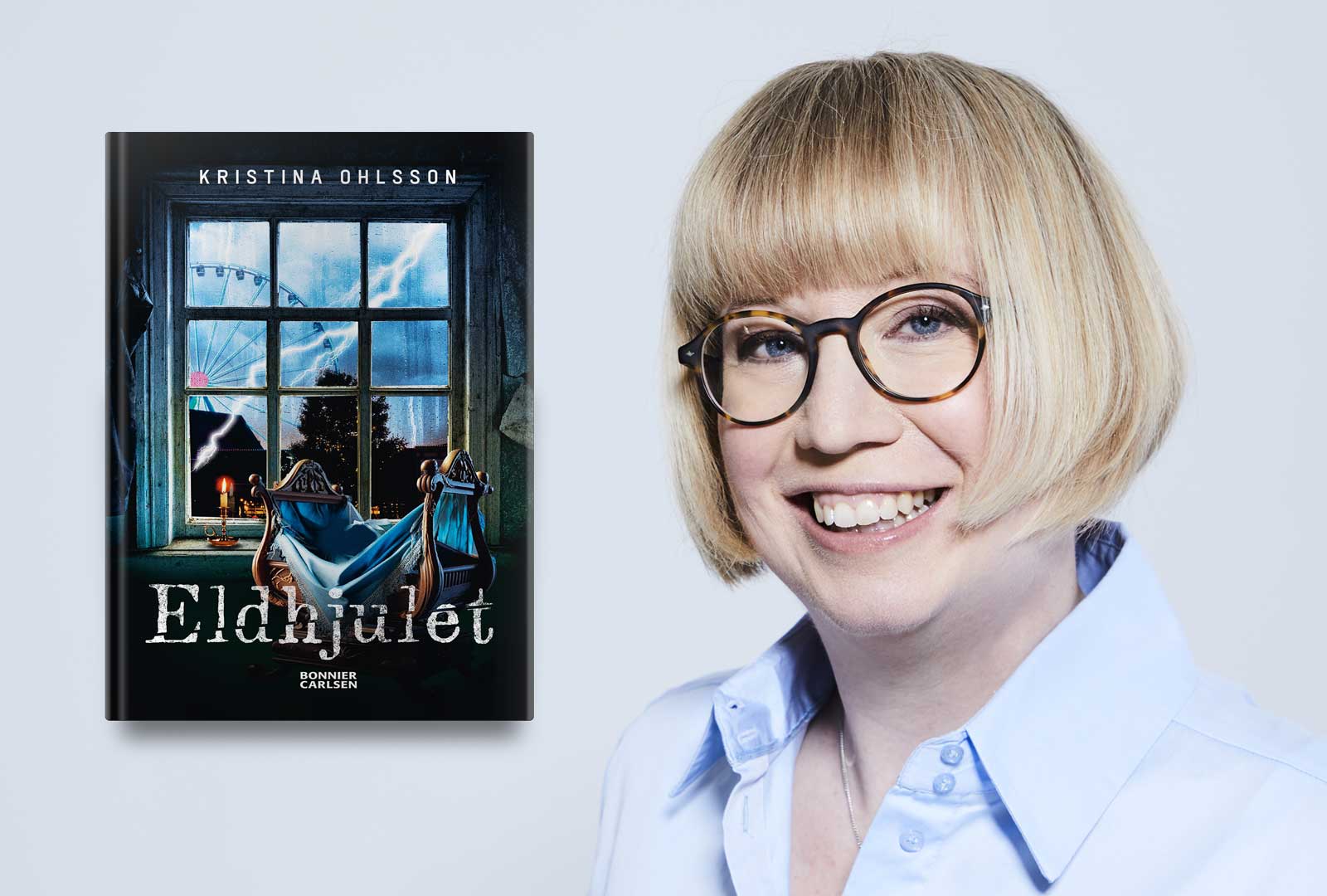 Kristina Ohlsson: Idén till Eldhjulet fick jag när jag köpte ett eget hus på Hovenäset"