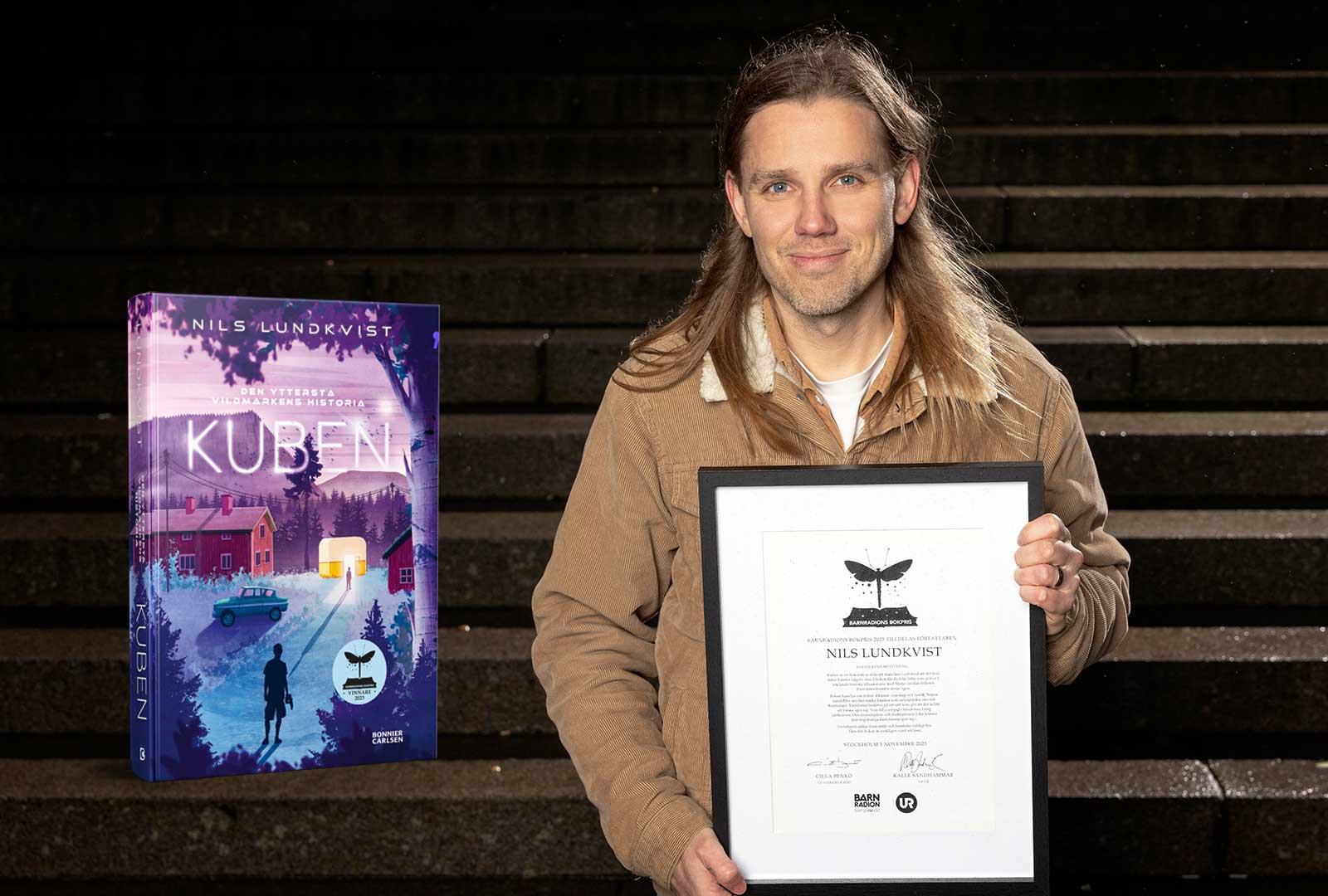 Nils Lundkvist tilldelas Barnradions bokpris 2023