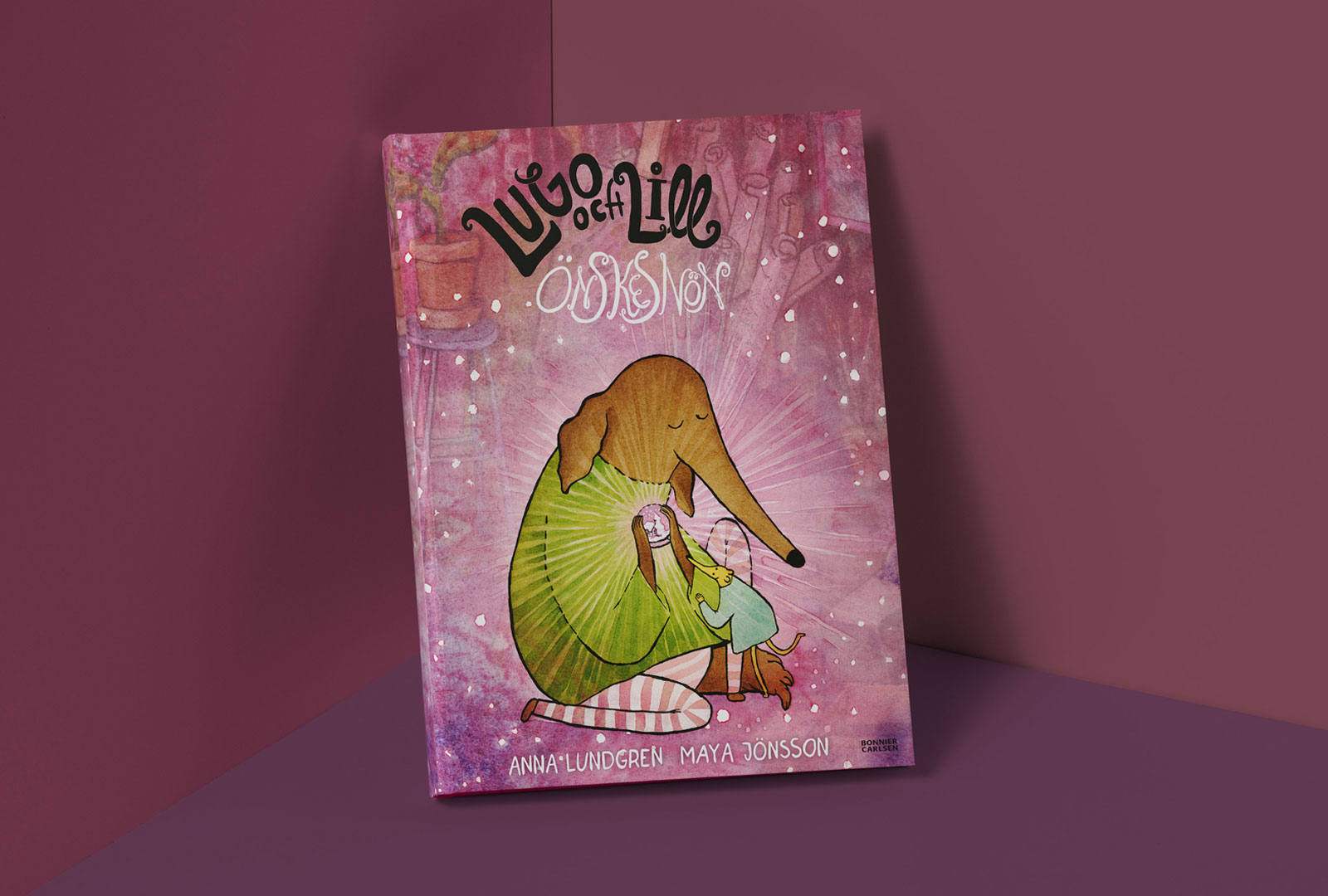 Önskesnön – ny stämningsfull bok om Lugo och Lill