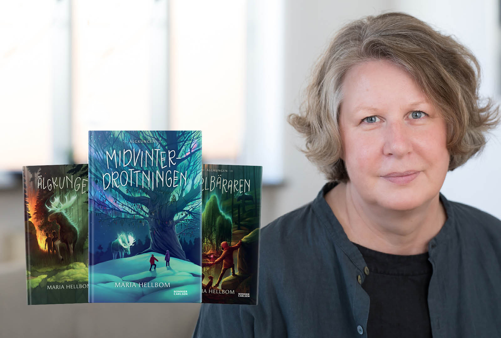 Maria Hellbom: "Älgkungen är ämnet för en kandidatuppsats vid Linnéuniversitetet! Det är mäktigt ändå!"