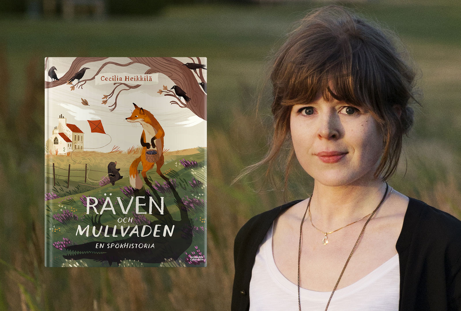Cecilia Heikkilä: "Som liten drogs jag till böcker som var lite mystiska och skrämmande"