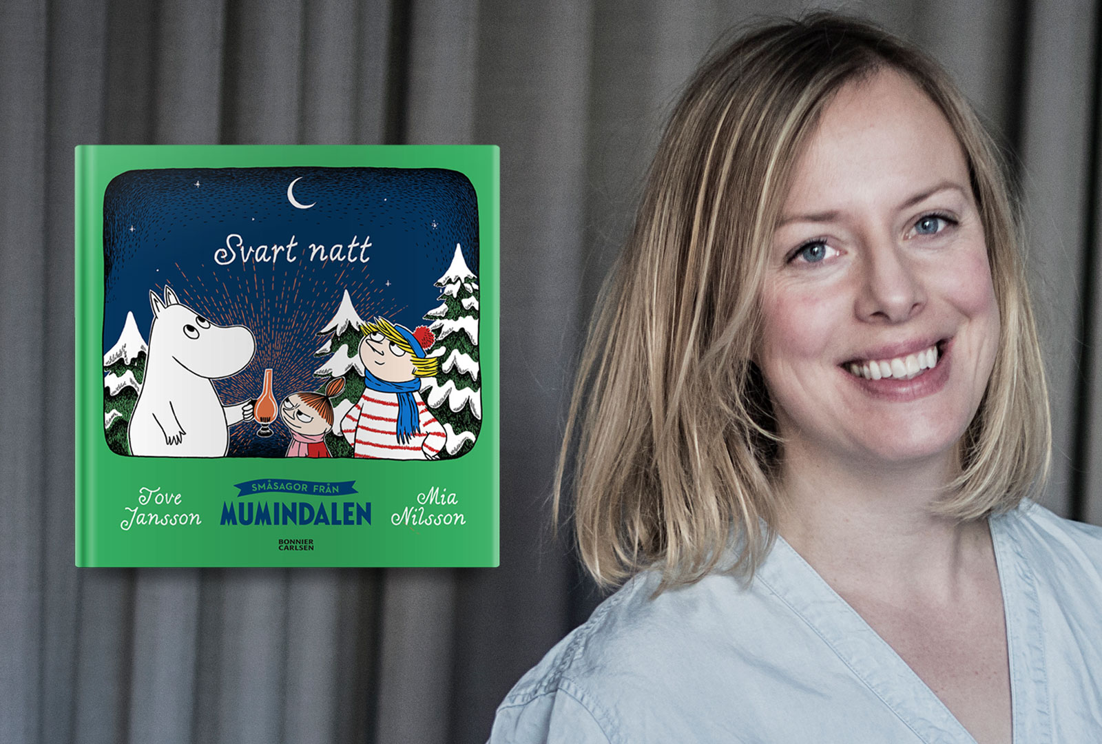 Mia Nilsson: "Jag skulle vilja säga Muminmamman men mina barn kanske skulle säga Mårran"