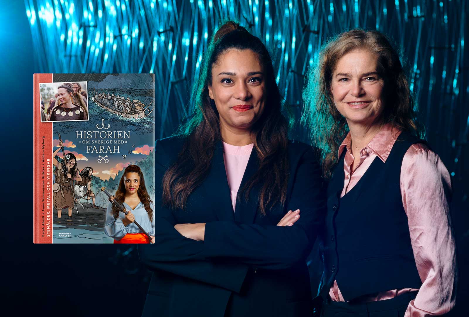 Historien om Sverige med Farah – nu i bokform