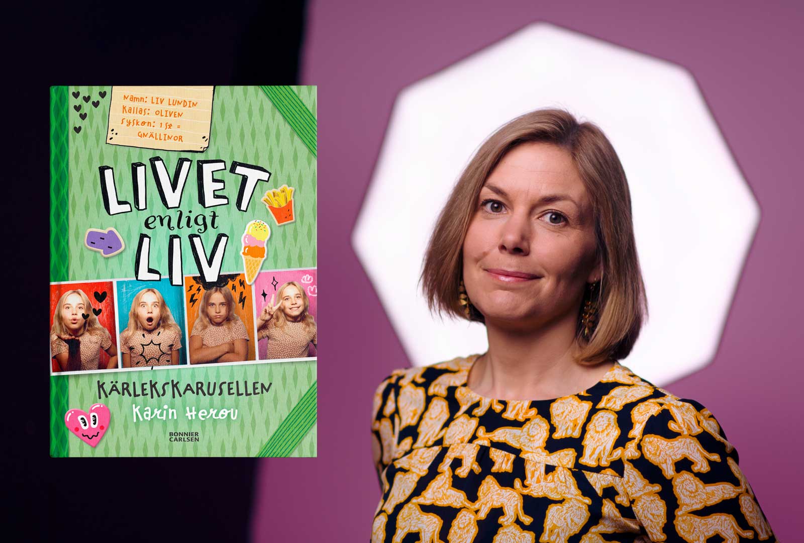 Karin Herou: "Livet enligt Liv är feelgood för unga"