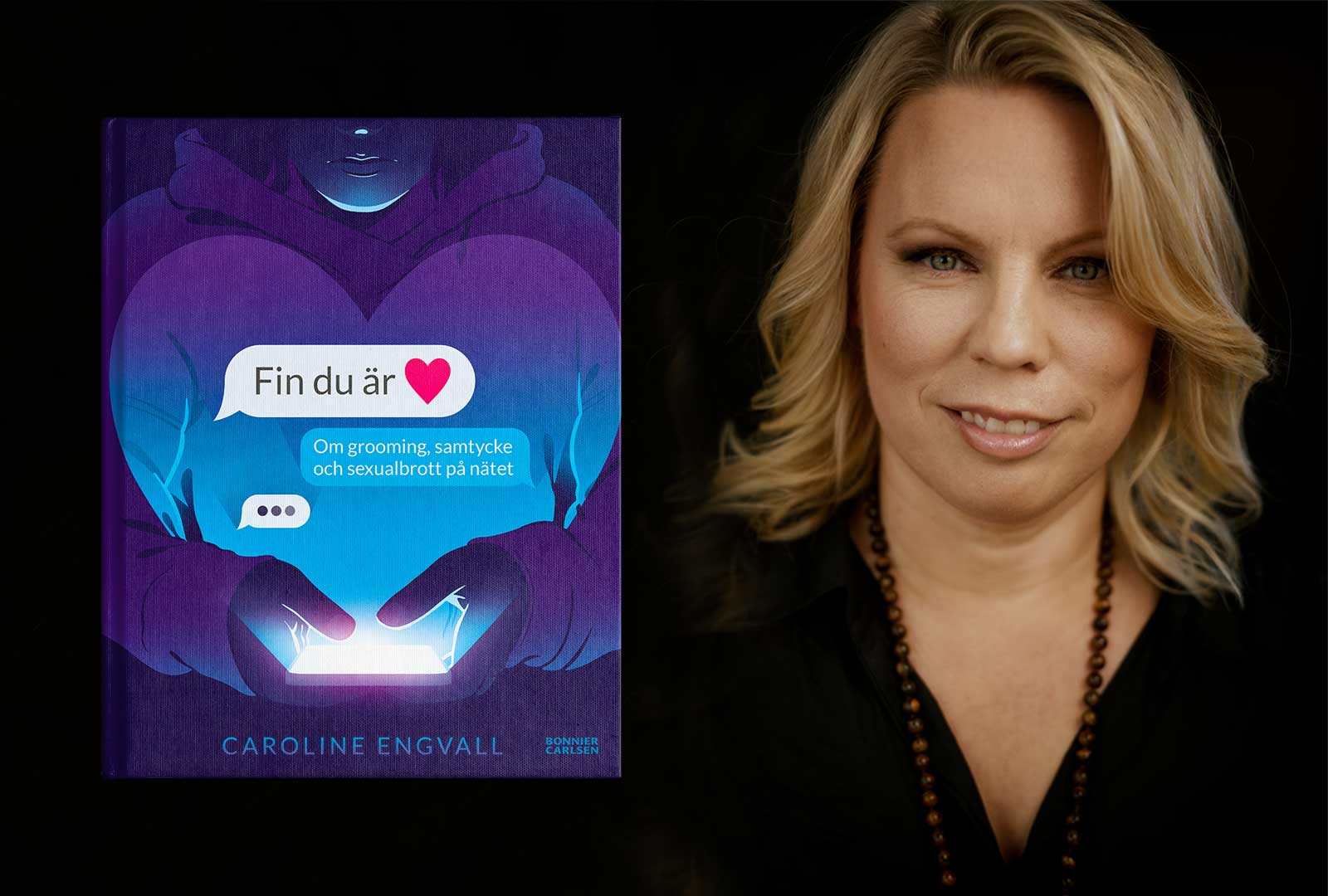 Caroline Engvall: "Nästan hälften av alla barn i mellanstadieåldern har blivit utsatta för sexuella trakasserier"