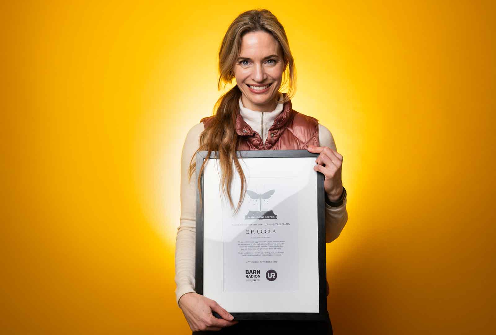 E.P. Uggla tilldelas Barnradions bokpris 2024
