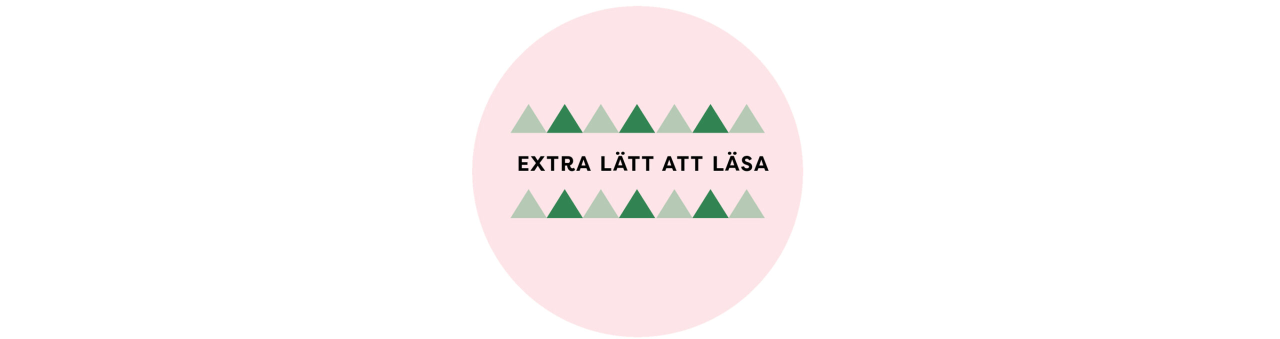 Logga för Extra lätt att läsa