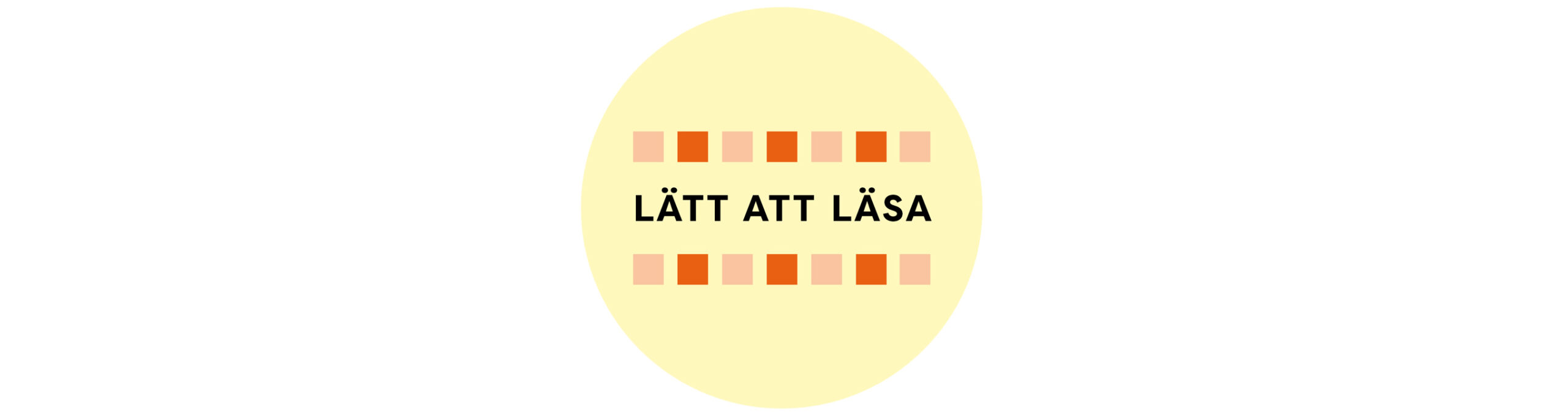 Logga för Lätt att läsa