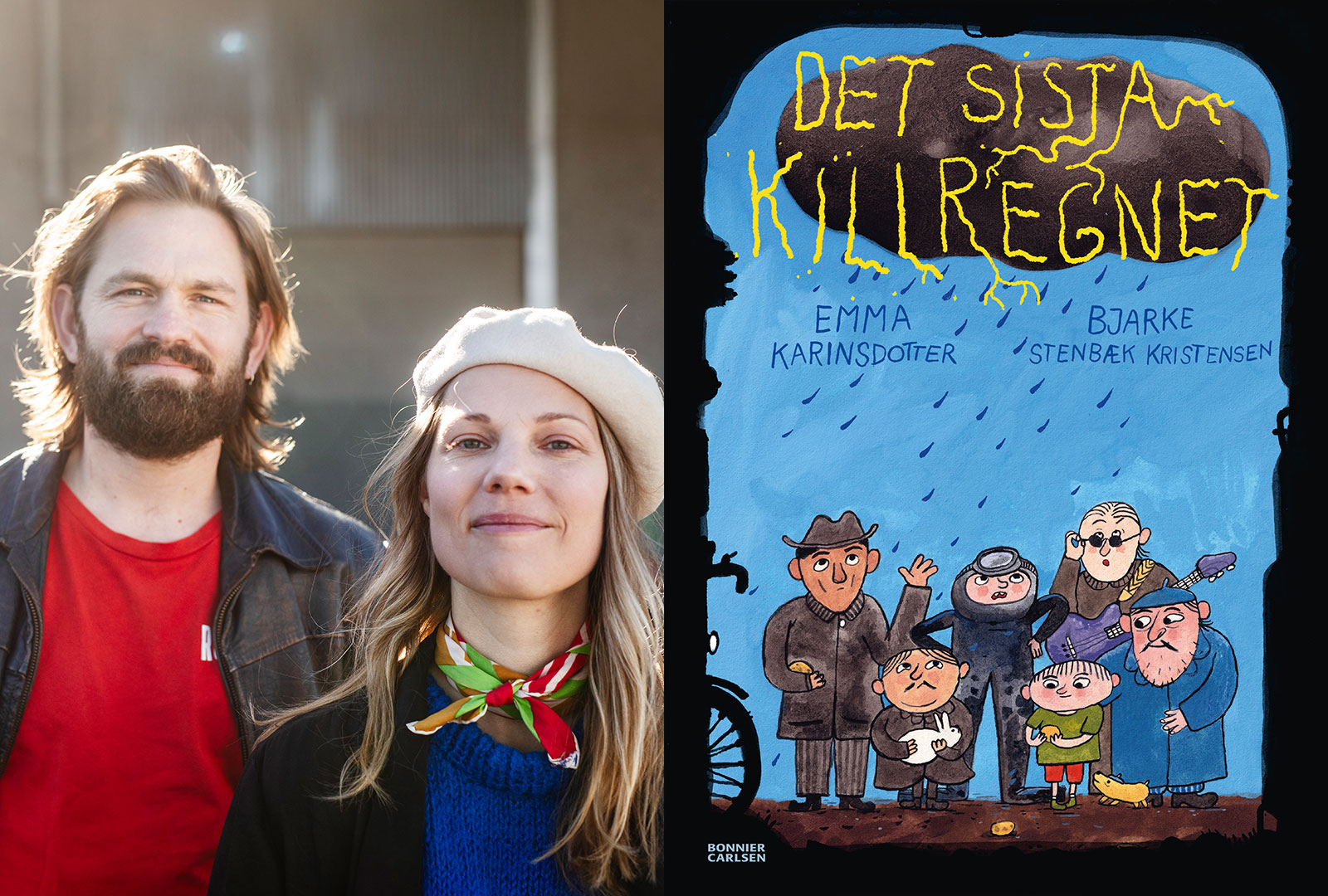 Underfundig bilderbok om att våga visa sina känslor