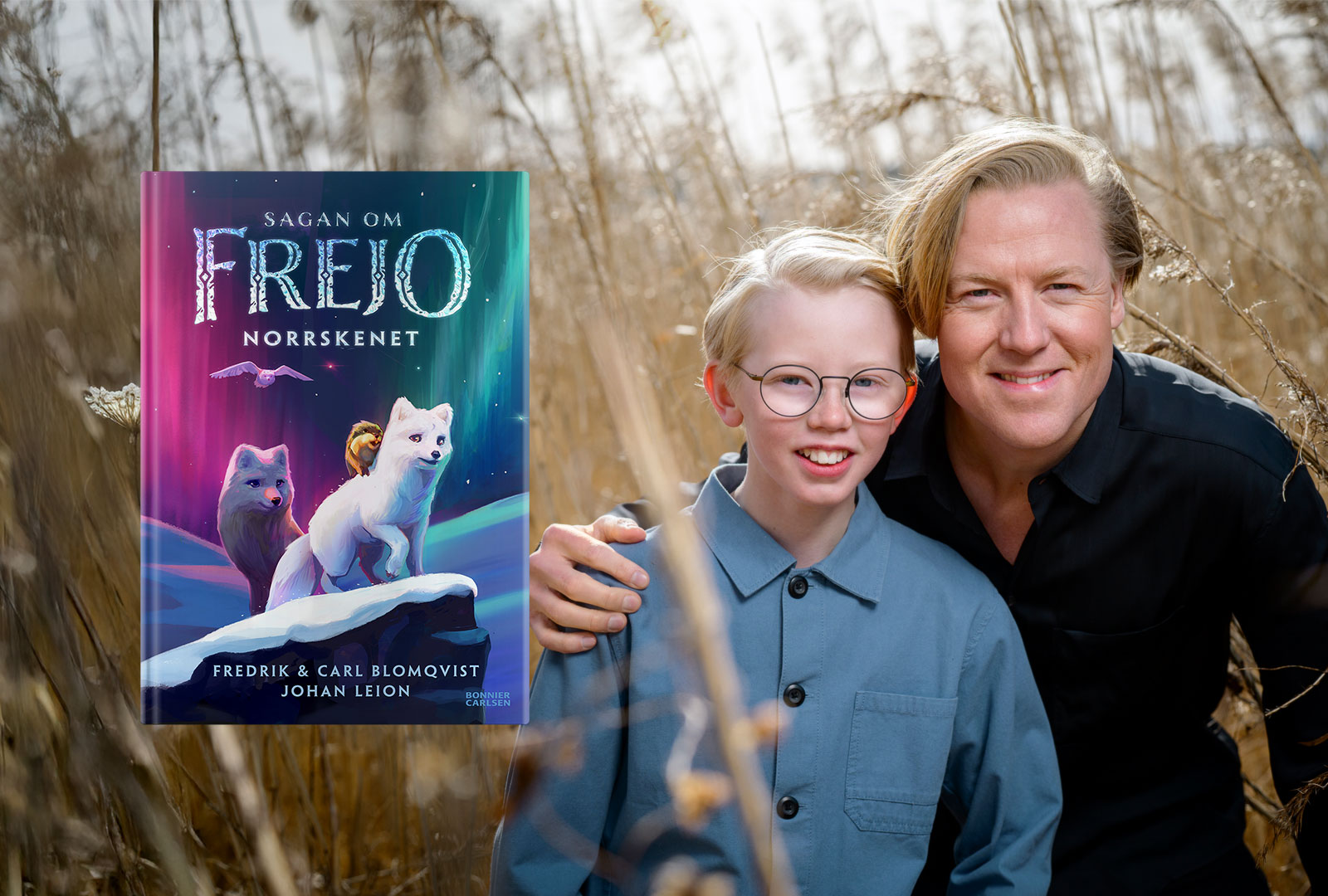 Boktipsaren Carl Blomqvist debuterar med Sagan om Frejo