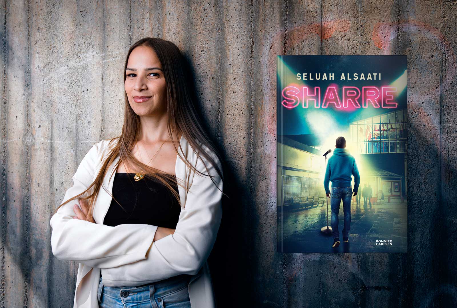 Seluah Alsaati: "för att skriva roligt försöker jag skapa udda karaktärer som krockar med vanliga personer"