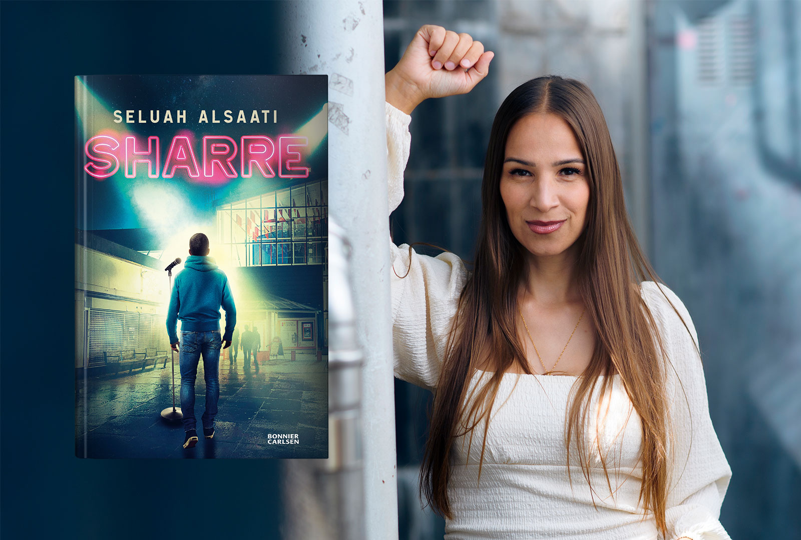 Orten möter stand up i Sharre – ny, fartfylld ungdomsroman