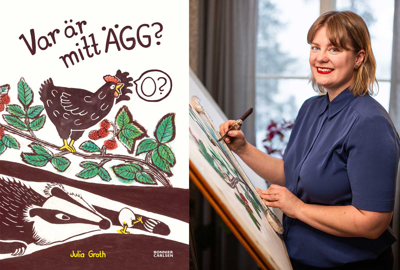 Julia Groth: ”Kanske blir det barnet som berättar för den vuxna vad som händer”