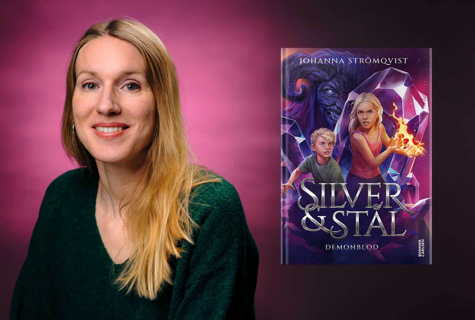 Johanna Strömqvist: "Det har varit kul att välja ut var olika strider ska utspela sig!"