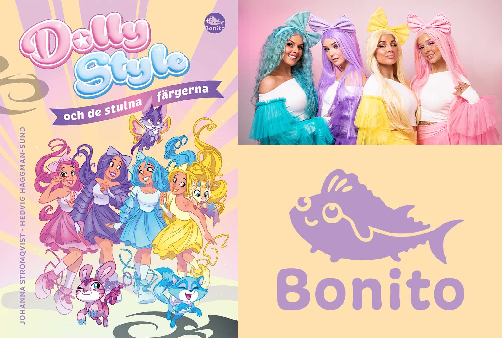 Dolly Style och de stulna färgerna – första boken på nya imprintet Bonito