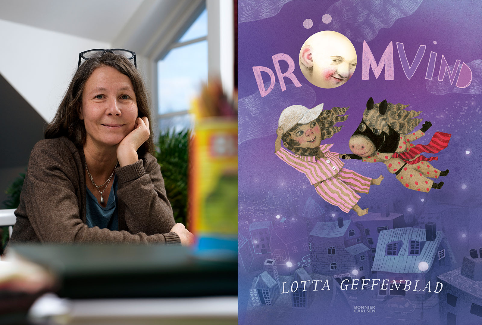 Lotta Geffenblad: "Jag ville skapa en bok som hjälper både barn och vuxna att sakta ner"