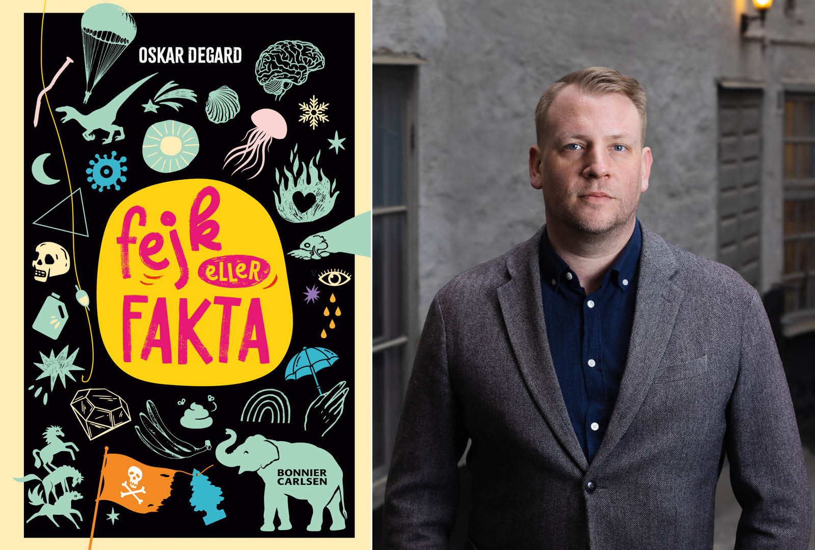 Oskar Degard: ”Jag tror att barn är rätt källkritiska”
