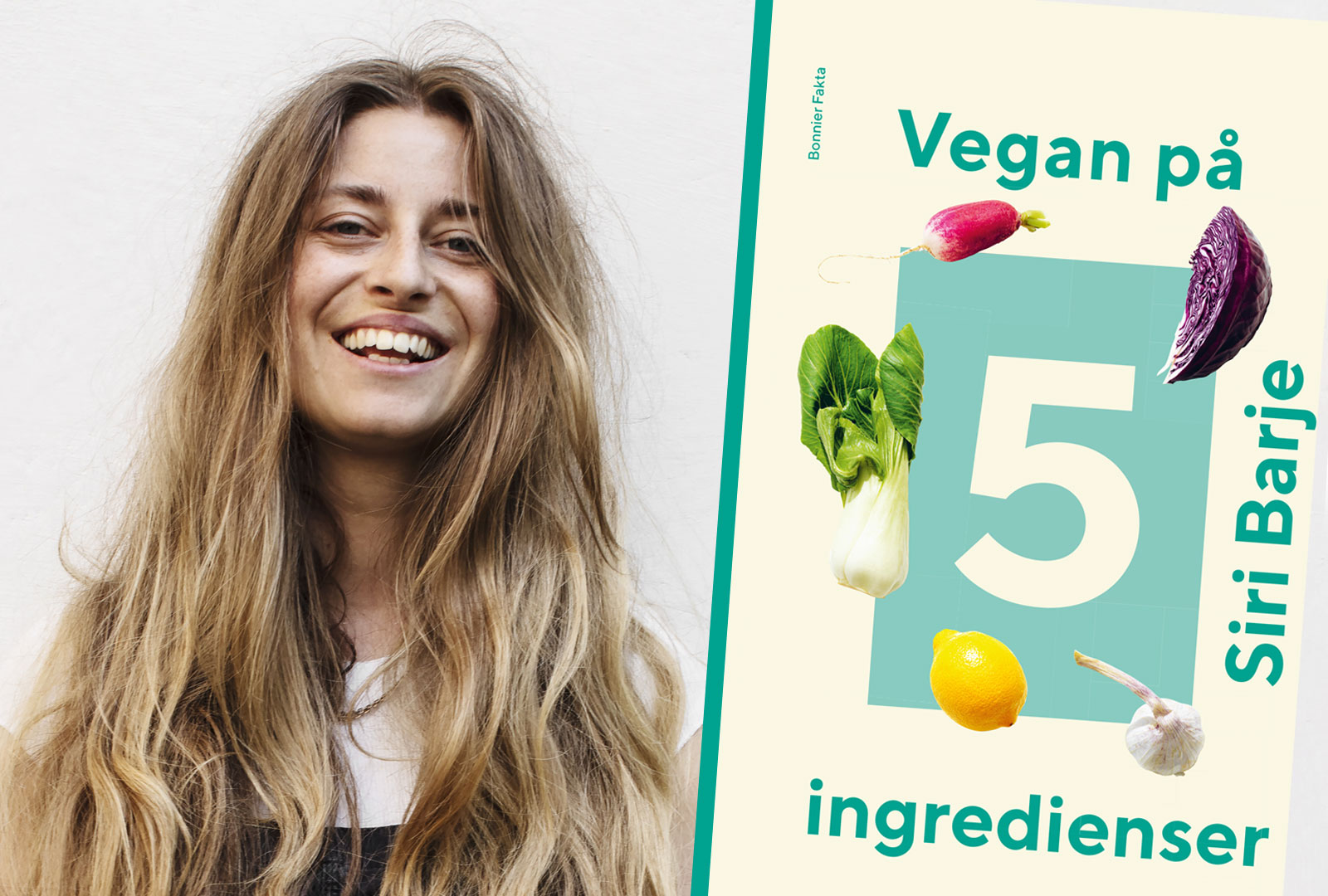 Vegan på 5 ingredienser – kokbok för alla som älskar grönsaker