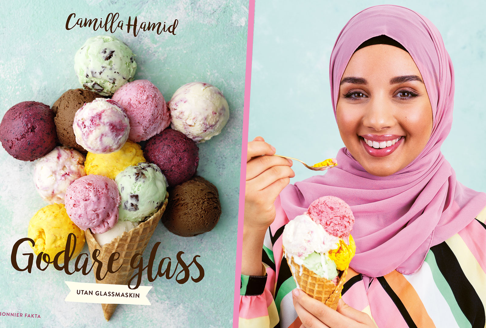 Den perfekta kulan: Godare glass – ny bok av Camilla Hamid