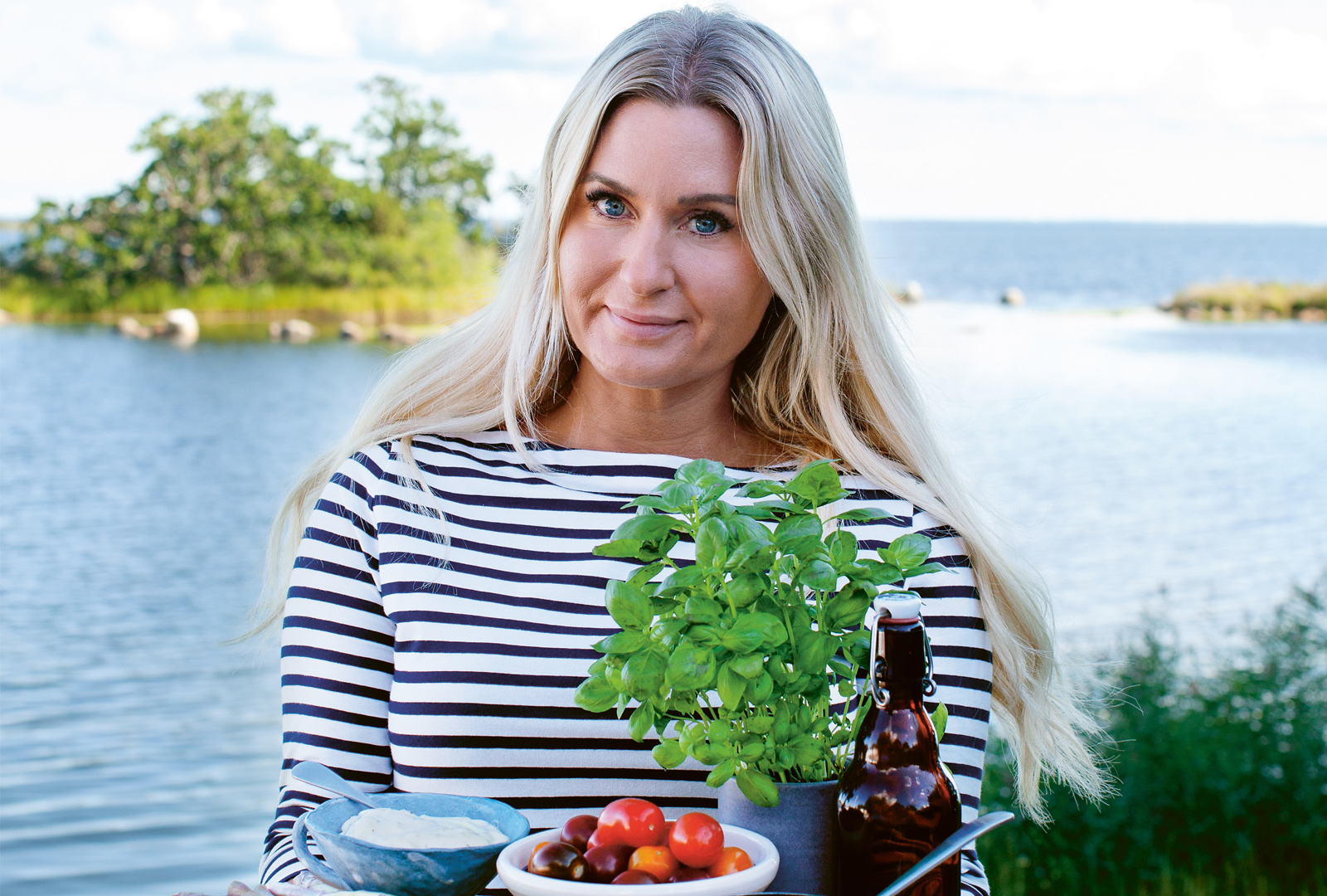 Jenny Warsén bjuder på enkel och ljuvligt god sommarmat