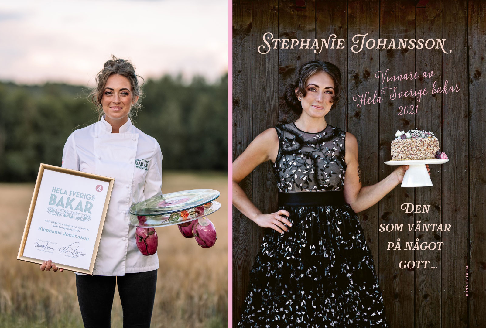 Stephanie Johansson är vinnare av Hela Sverige bakar 2021