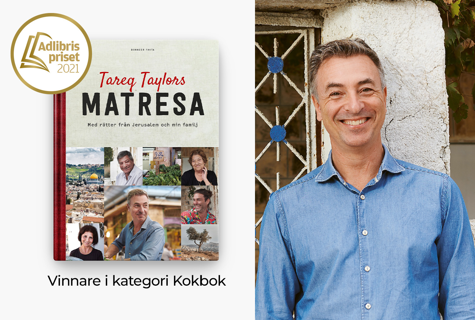 Adlibrispriset 2021 till Tareq Taylor