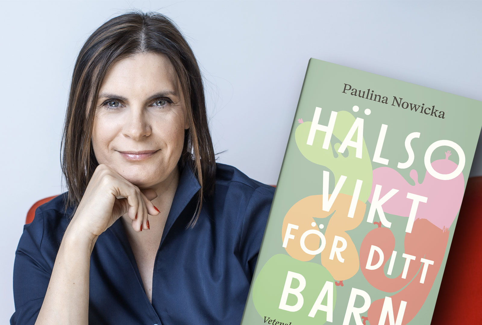 Paulina Nowicka skriver om vägen till hälsosam vikt för barn i ny bok