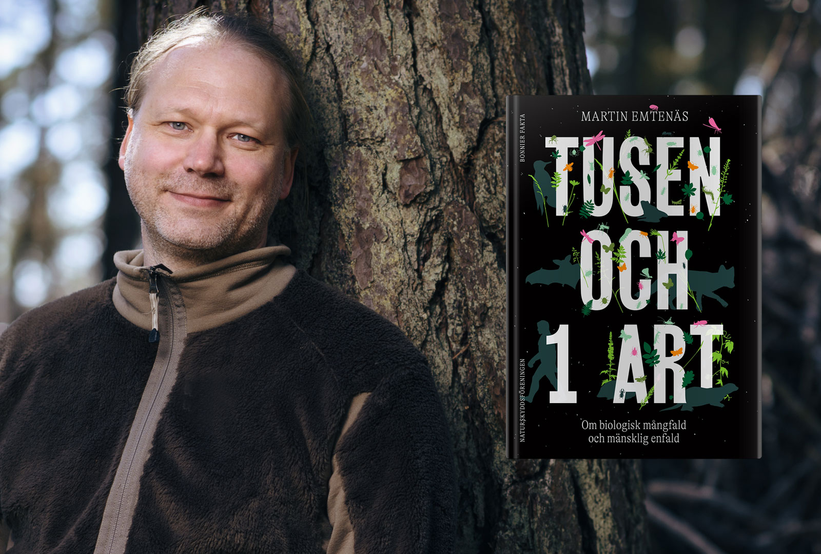 Martin Emtenäs släpper bok om hur mänsklighetens enfald utplånar liv