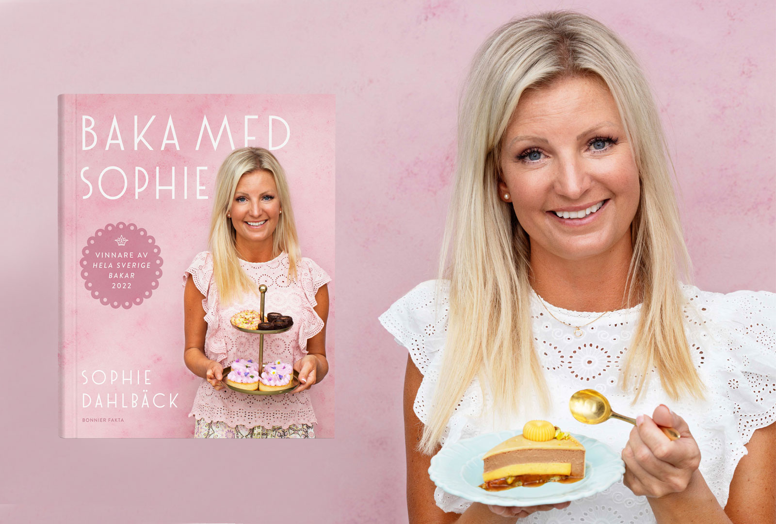 Sophie Dahlbäck bakade hem vinsten i Hela Sverige bakar 2022