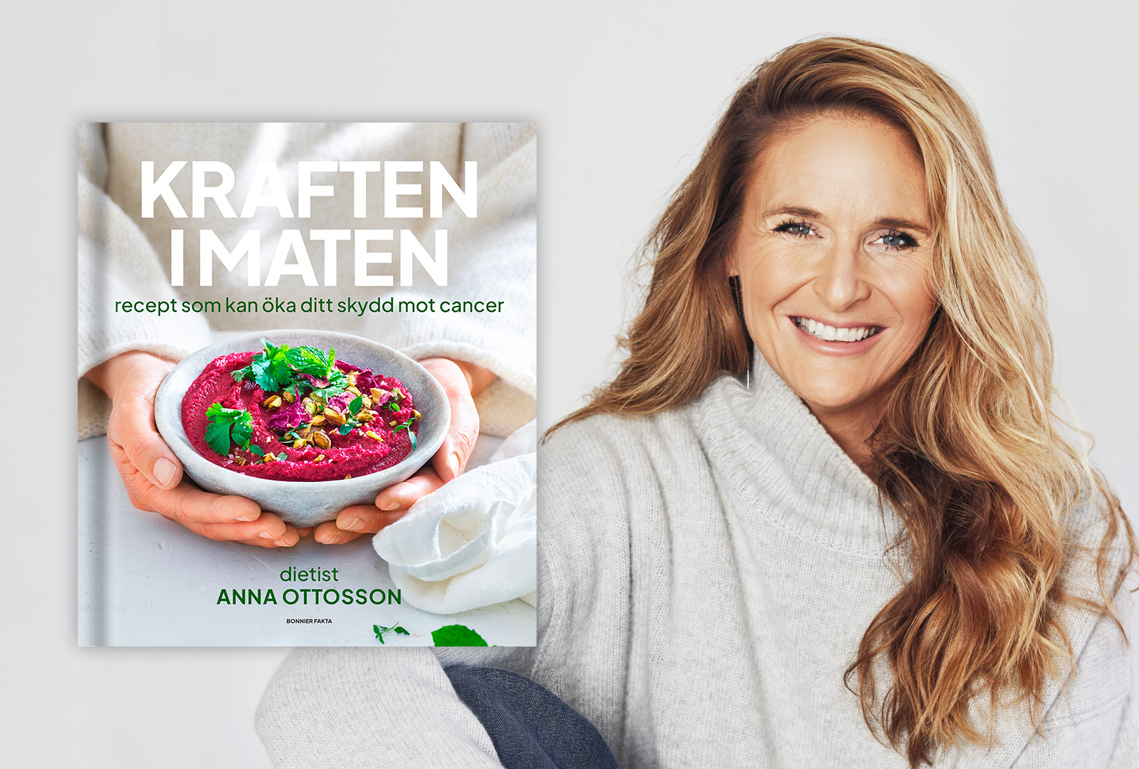 Ny bok med recept som kan öka skyddet mot cancer