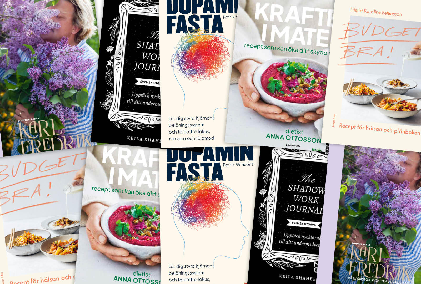 Nytt år, nya böcker på tema hälsa – och trädgård