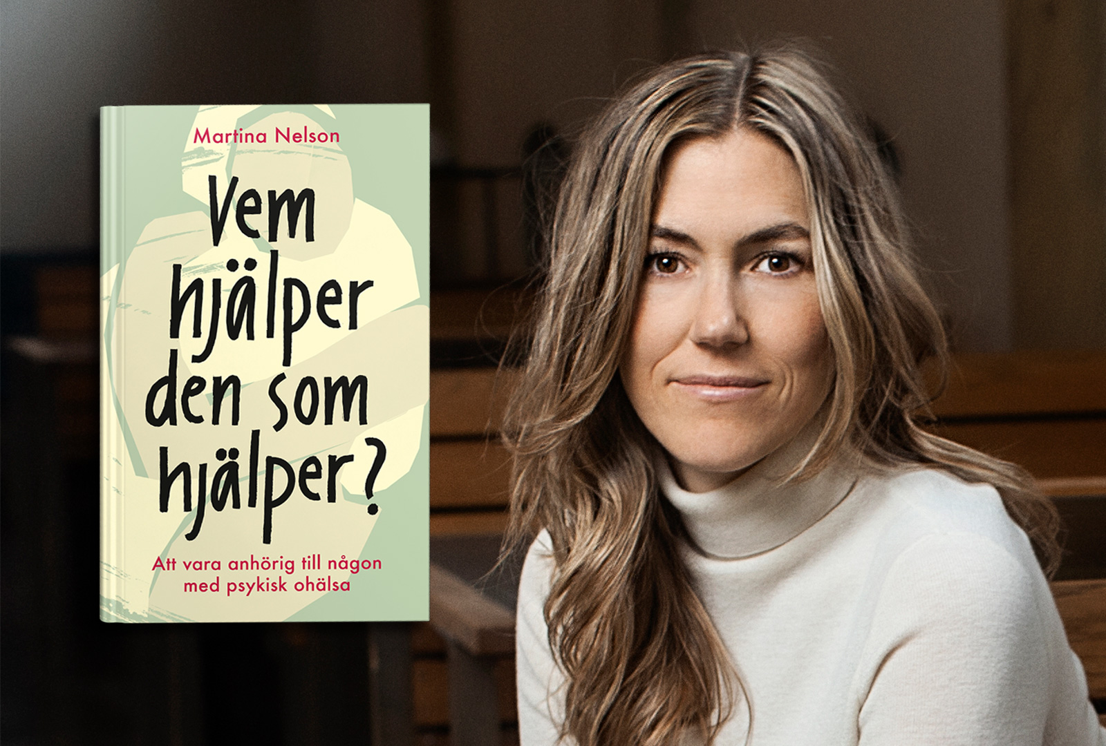 Martina Nelson vägleder anhöriga till personer med psykisk ohälsa
