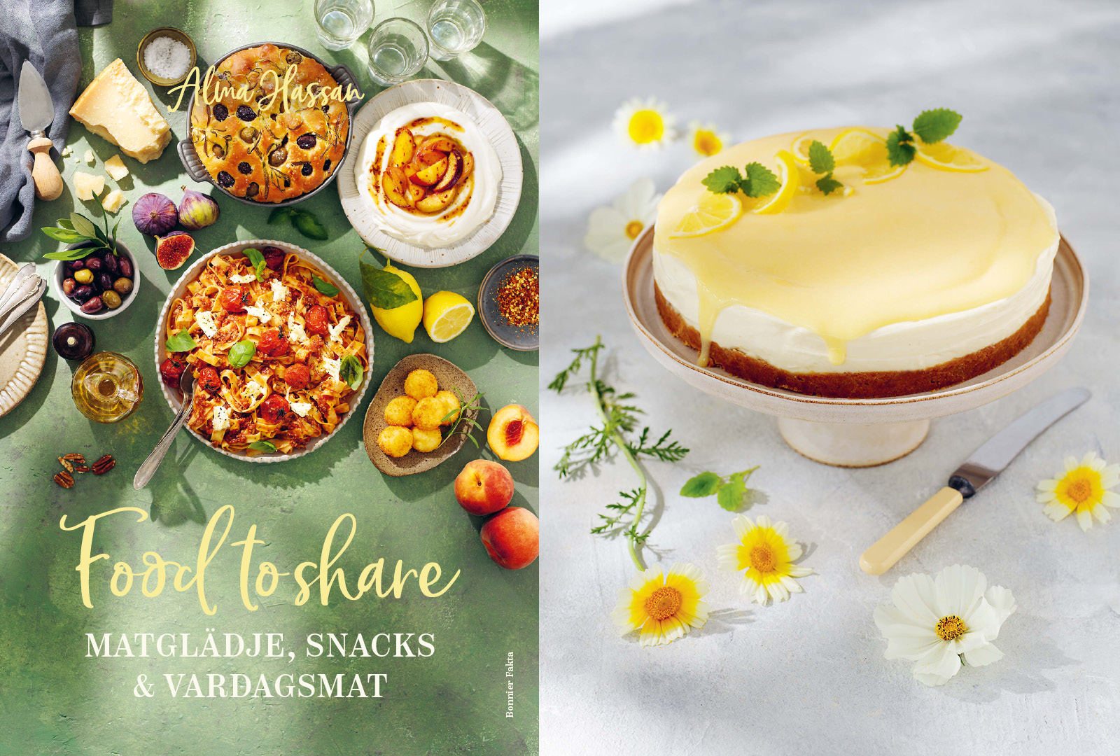 Baka Alma Hassans cheesecake med vit choklad och citron