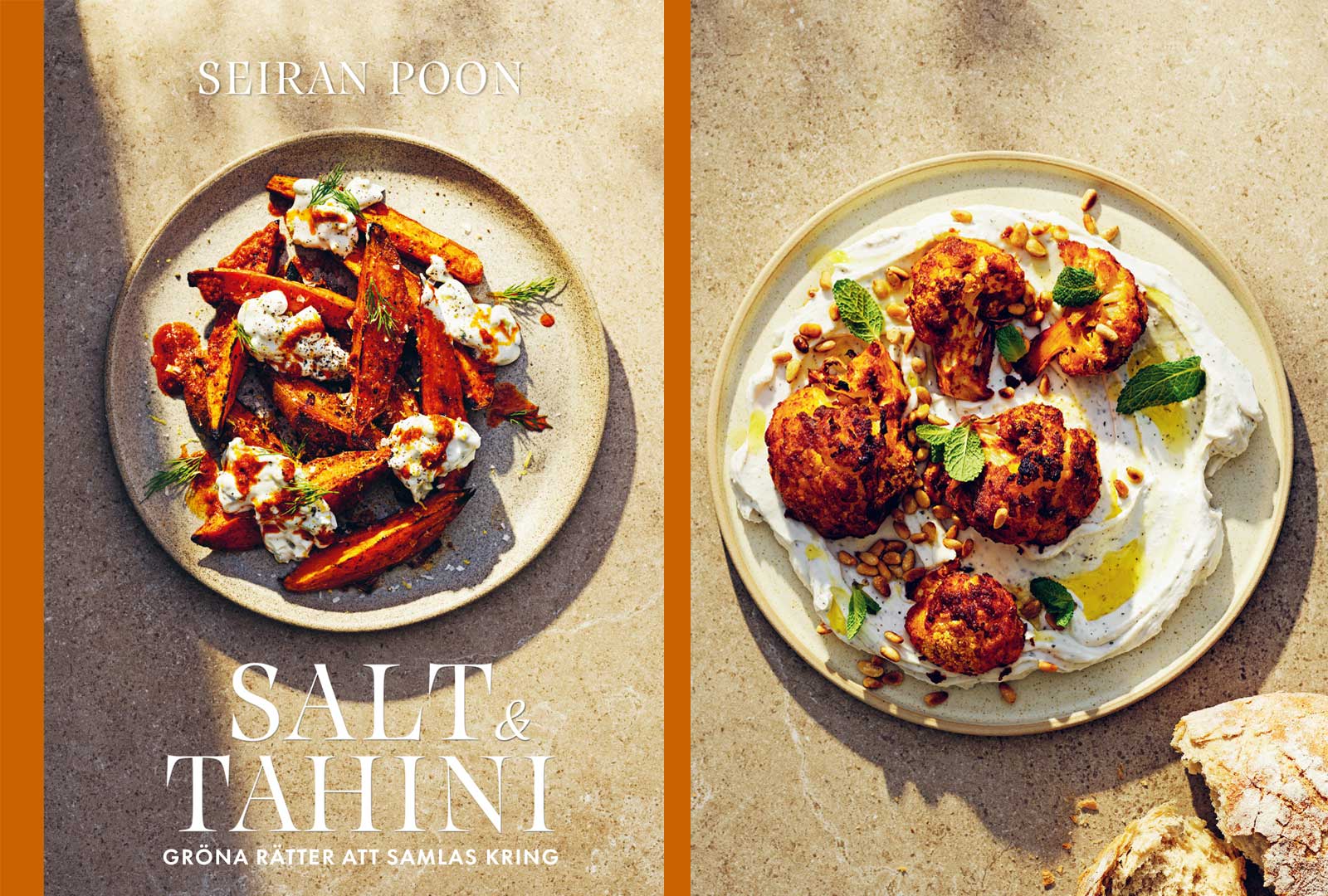 Salt & Tahini: Laga harissarostad blomkål på sötsalt fetakräm