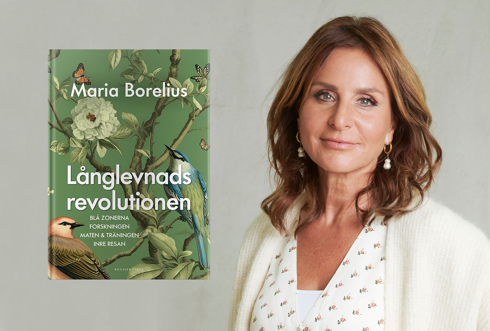 Maria Borelius utforskar åldrandets gåta i de fem blå zonerna och möter världsledande forskare i Långlevnadsrevolutionen