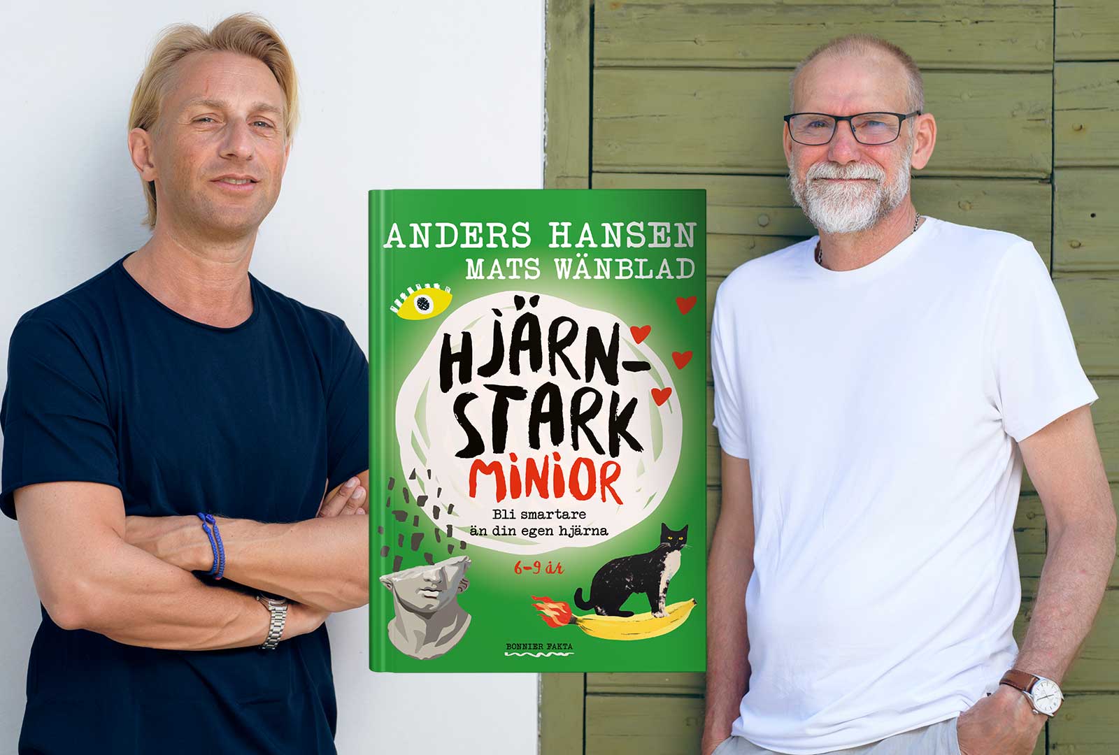 Hjärnstark för de yngsta – ny bok av Anders Hansen och Mats Wänblad